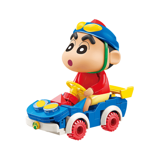 QMAN_BLOCKS Qman Blocks Shinchan's Super Car - LOG-ON