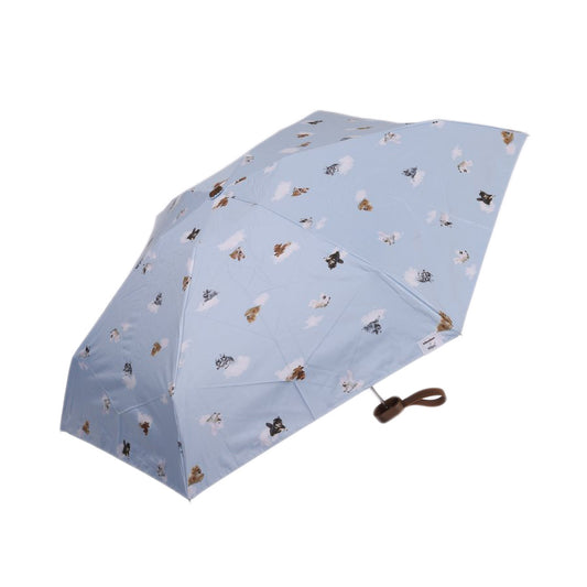 W.P.C. Hikouken Flying Dog Blackout Mini Umbrella Blue (220g)