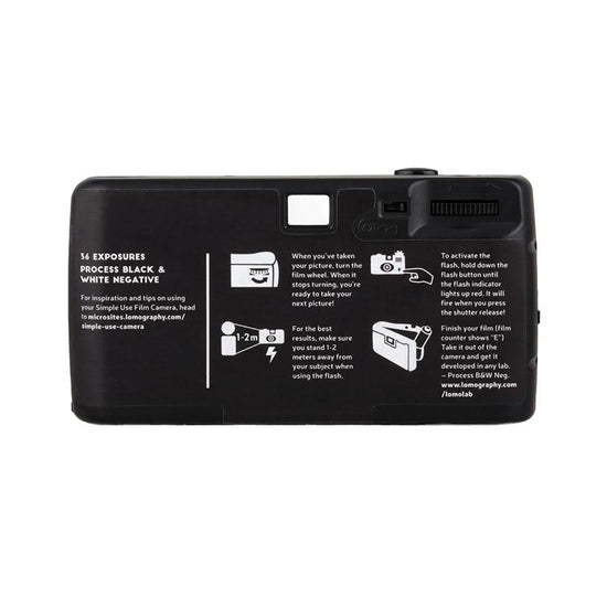 LOMOGRAPHY Simple Use Camera 400/27 Black & White - LOG-ON