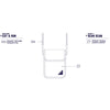 PACSAFE Coversafe X75 RFID Block Neck Pouch-Grey