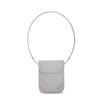 PACSAFE Coversafe X75 RFID Block Neck Pouch-Grey