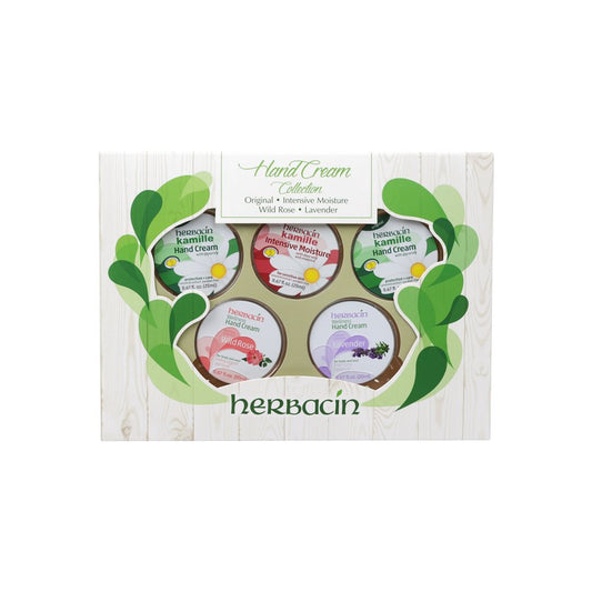 HERBACIN Mini Hand Cream Tin Box Set (5Pcs) (20mL*5)