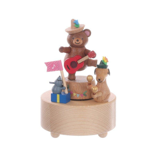 WOODERFUL LIFE Mini-Music Go Round-Music Party - LOG-ON