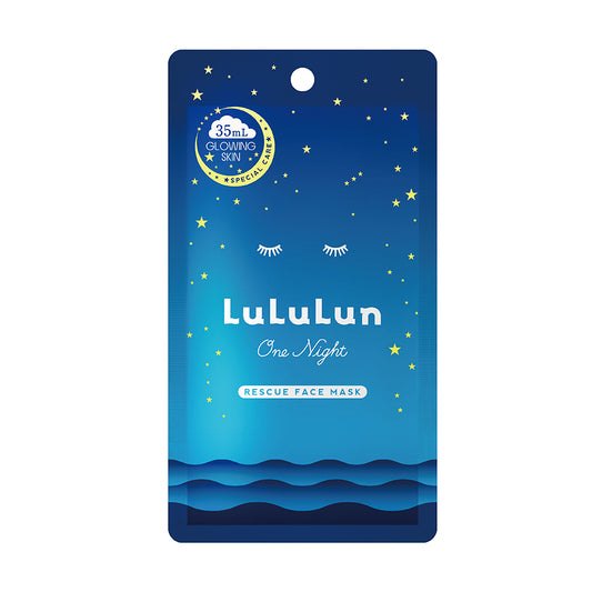 LULULUN Onenight Rescue Glowing Skin Face Mask 1 sheet (35ml)