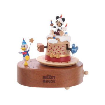 WOODERFUL LIFE Music Go Round Disney Mickey&Cake - LOG-ON