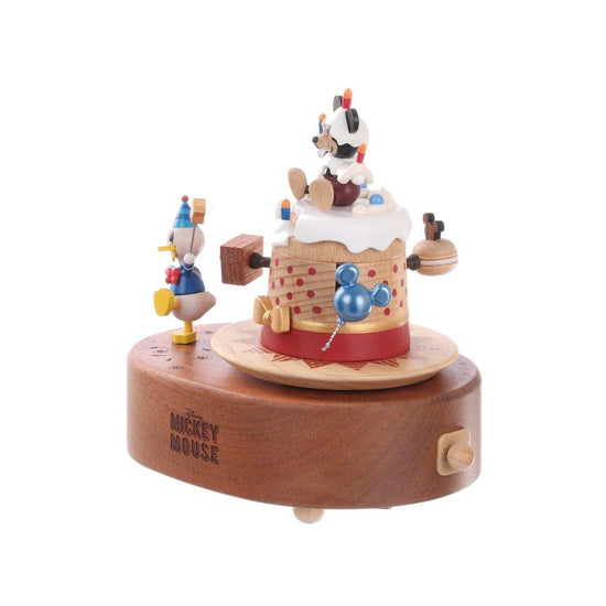 WOODERFUL LIFE Music Go Round Disney Mickey&Cake - LOG-ON