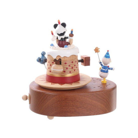 WOODERFUL LIFE Music Go Round Disney Mickey&Cake - LOG-ON