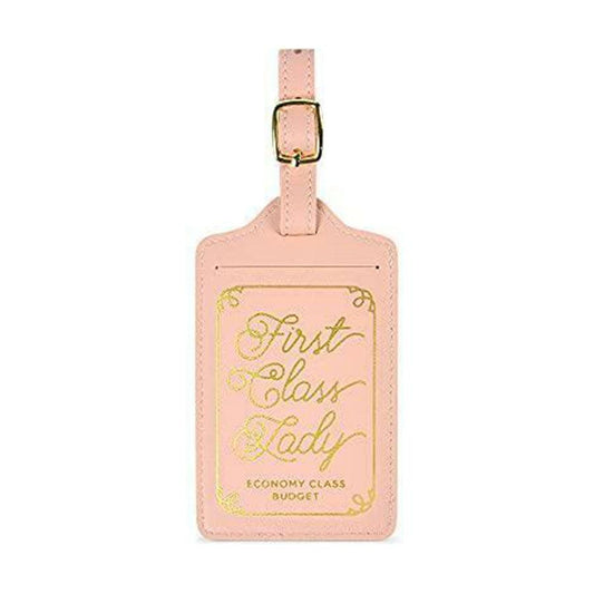 WANDER WARE WANDER WARE - LUGGAGE TAG-1ST CLASS - LOG-ON