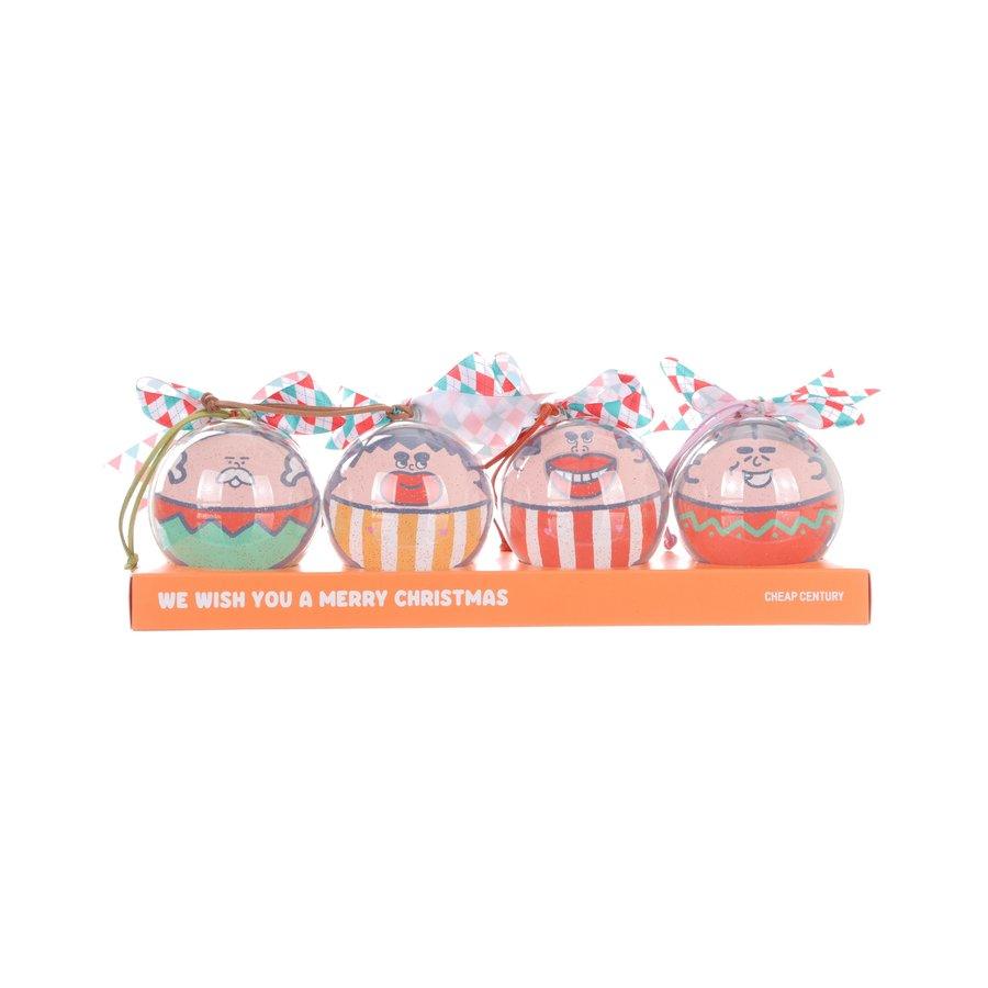 TAIMASING Taimasing Xmas Ornament (Set Of 4) - LOG-ON