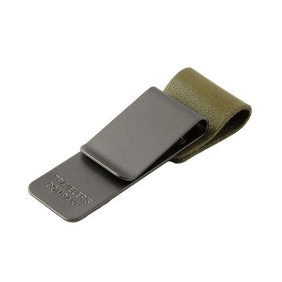 TRAVELER'S NOTEBOOK TN R016 Pen Holder Olive - M (16g) - LOG-ON