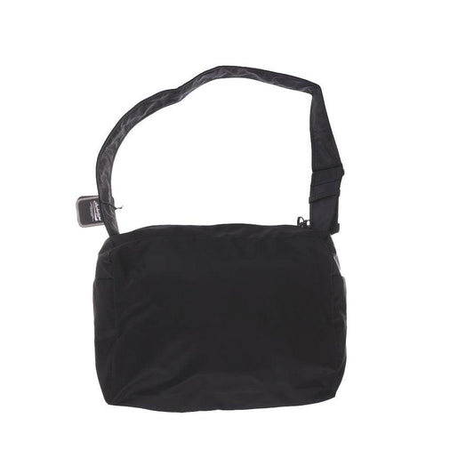 ARCHETYPE Oversize2.0 Nylon Shoulder Bag Black - LOG-ON