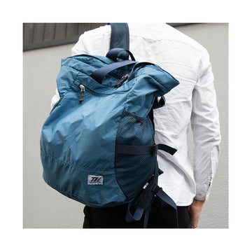 TRAVELEQUIPMENT Packable Tote Bag - Blue (340g) - LOG-ON
