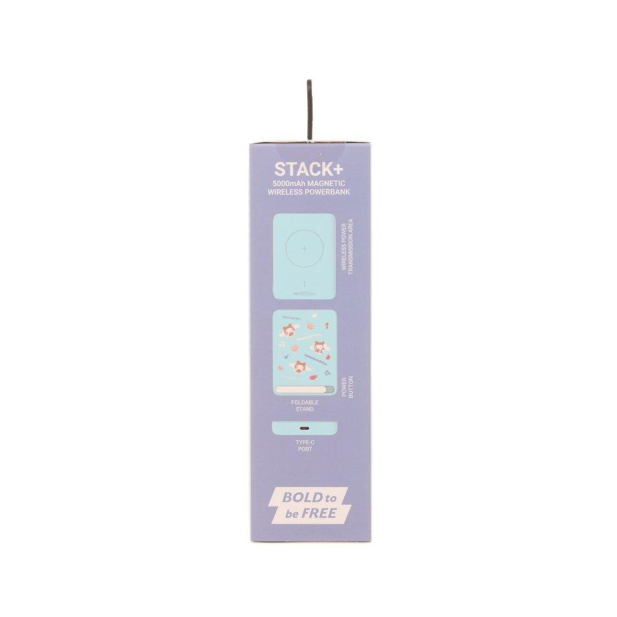 THECOOPIDEA Thecoopidea X Sanrio STACK+ Magnetic Wireless 5000mAh Powerbank Cinnamoroll - LOG-ON