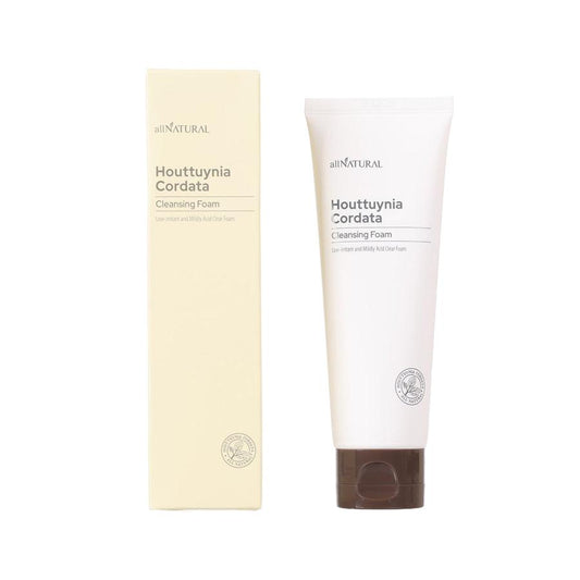 ALL NATURAL Houttuynia Cordata Cleansing Foam 120ml (161g) - LOG-ON