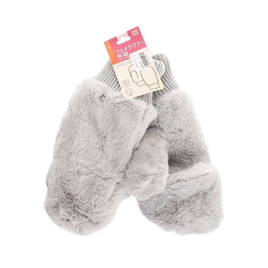 CROSSPLUS ECO FUR GLOVES-GRAY (210g)