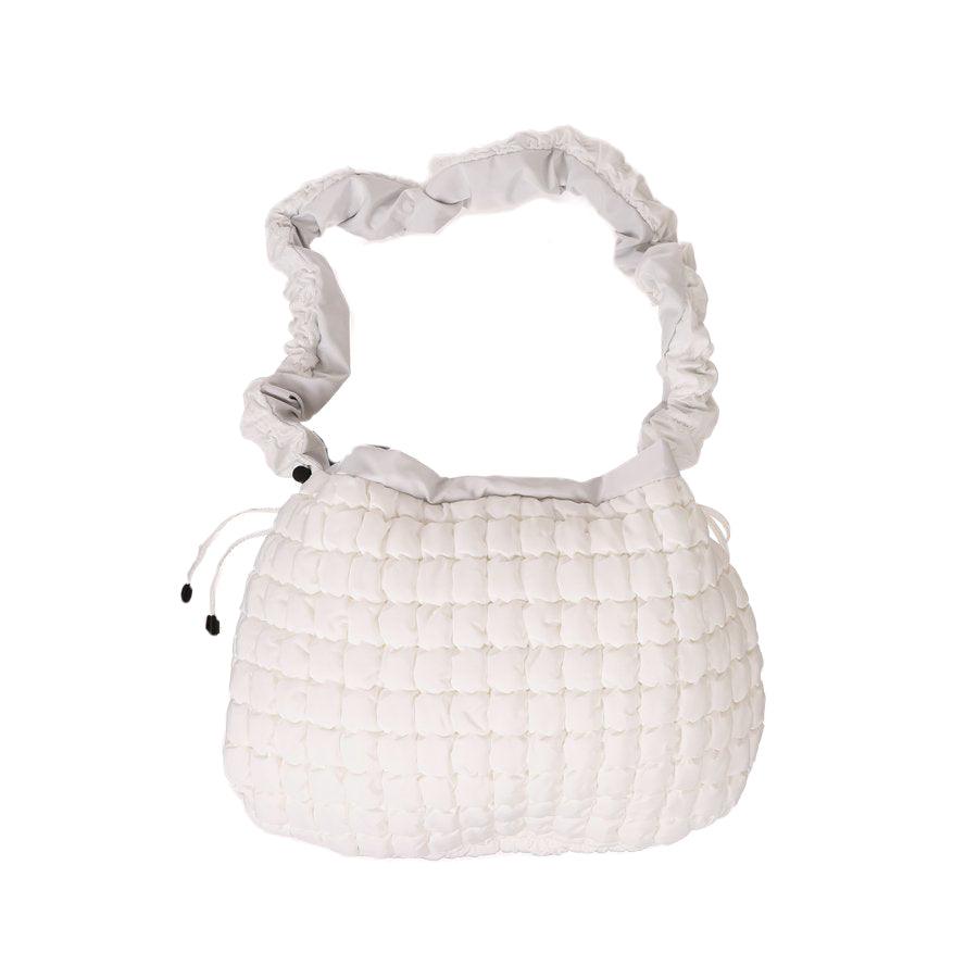 ARCHETYPE BUBBLE 2.0 CROSS SHOULDER BAG_WHITE - LOG-ON