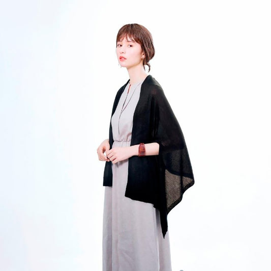 COGIT PRECIOUS防紫外線酷帽披肩-黑色 (145g)