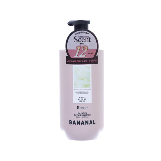 BANANAL Scented Repair Shampoo White Floral Musk (500mL)