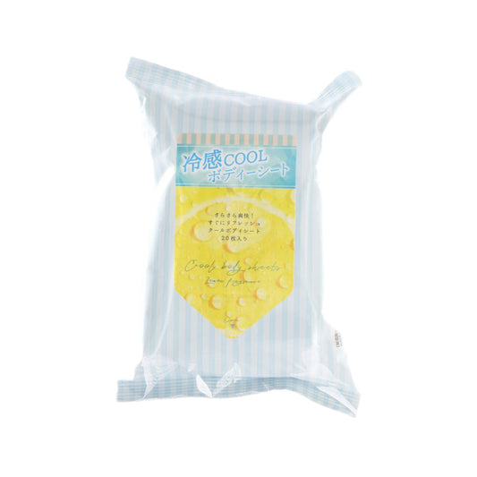 HONYARADOH Cool Body Sheet Lemon (115g)