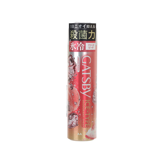 GATSBY Ice-Type Deodorant Spray Freeze Peach (135g)