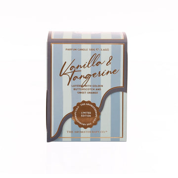 THE AROMATHERAPY COMPANY Vanilla & Tangarine Festive Candle 100g