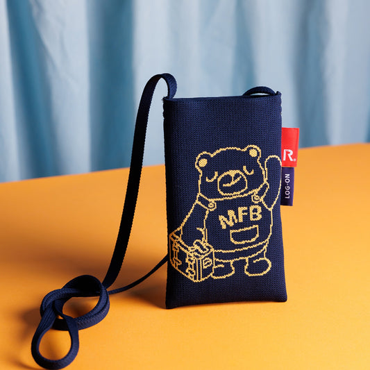 ROOTOTE LOG ON X 25th Anniversary Shoulder Knit Bag (40g)
