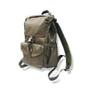 ARCHETYPE Abby Nylon Flap Back Pack Hunter Green