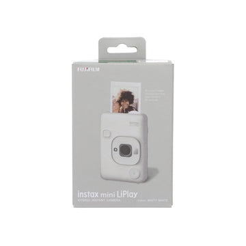 FUJIFILM instax mini LiPlay Camera Misty White