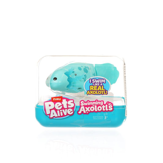 PETS ALIVE Swimming Axolotl Cube