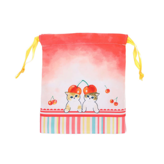 MOFUSAND Mofusand Drawsring Bag (Cherry)