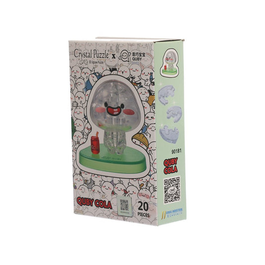 3D CRYSTAL PUZZLE 3D水晶立體拼圖 - Quby Cola