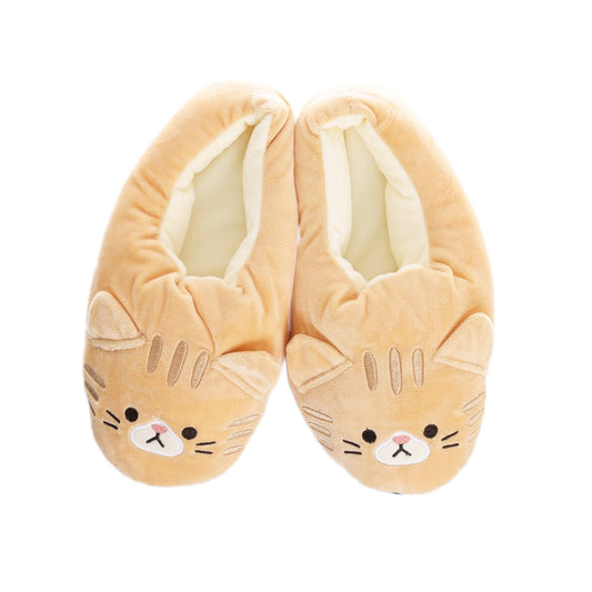 TWIN Brown Tiger Home Socks (120g)