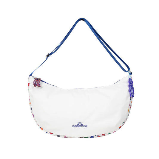 DOUGHNUT F24 Croissant You-Niverse Crossbody Bag-White