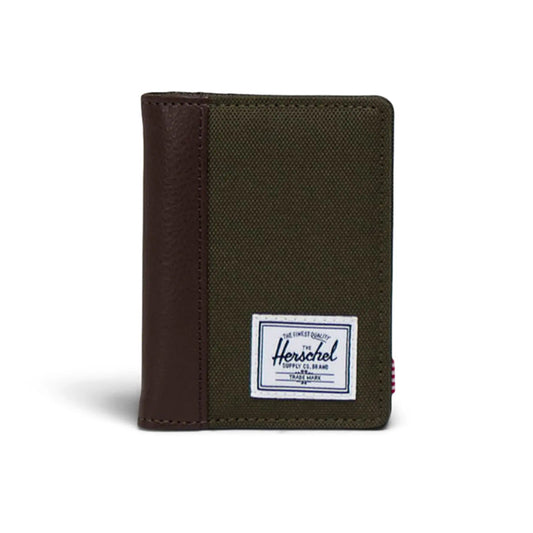 HERSCHEL HSC S424 Gordon Wallet-I.Green/C.Coffee