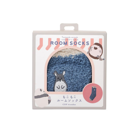 BISQUE Embroidary Homesocks-Chinchilla (65g)