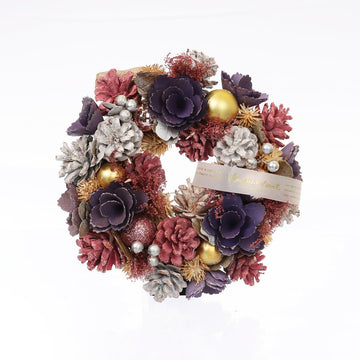 PASEO Bonheur Wreath (M) Purple  (270g)