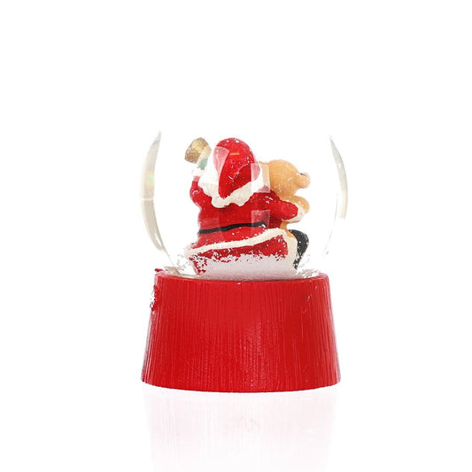 MARKS Snow Globe Ssanta Claus Bear  (117g)