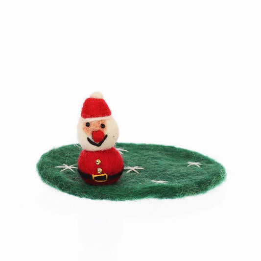 MARKS Felt Coastersanta Claus (10g)