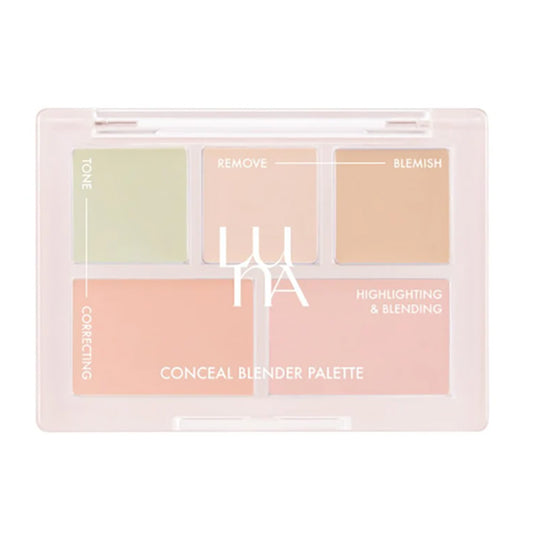 LUNA LUNA CONCEAL BLENDER PALETTE 01 CLEAR COVER (6g)