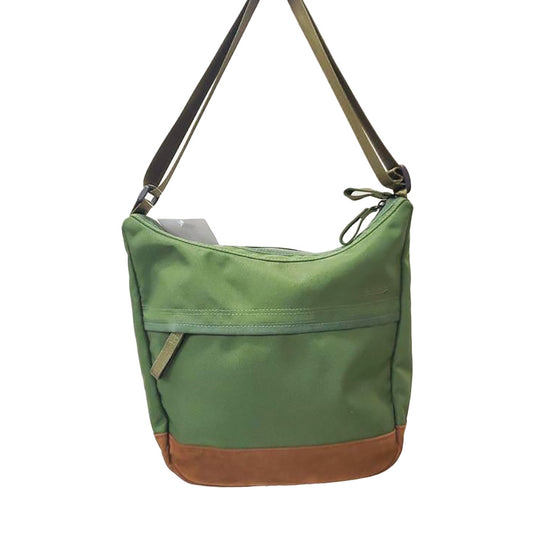 ARCHETYPE FRANKLIN NYLON CROSS BODY BAG_GREEN