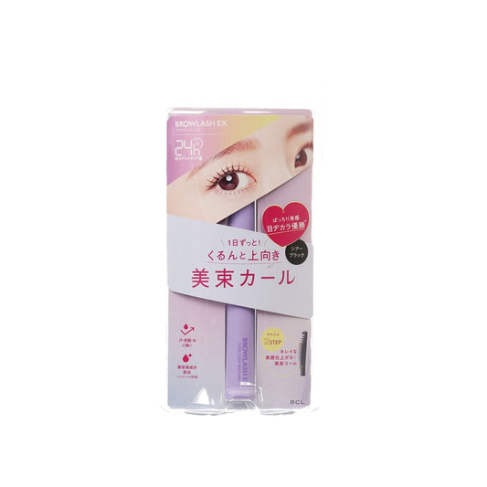 BCL BCL BROWLASH EX CURL LOCK MASCARA - SHEER BLACK (7.2g)