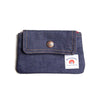 BETTY SMITH Button Pocket Eco Pouch-Navy