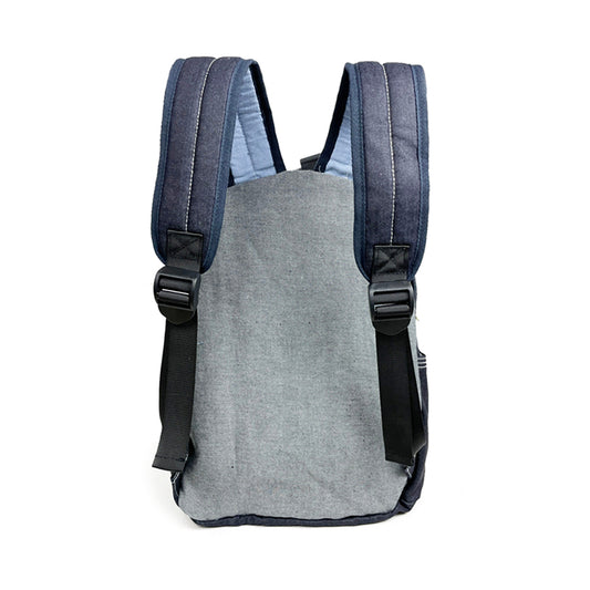 BETTY SMITH Denim Backpack Navy