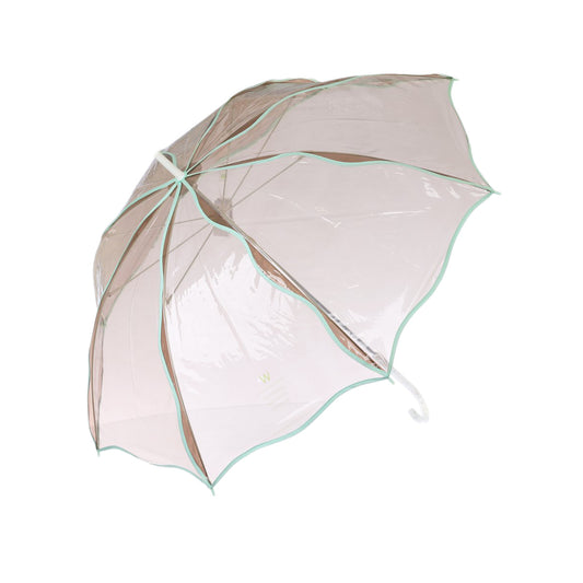 W.P.C. Wavy Plastic Long Umbrella- Brown (340g)