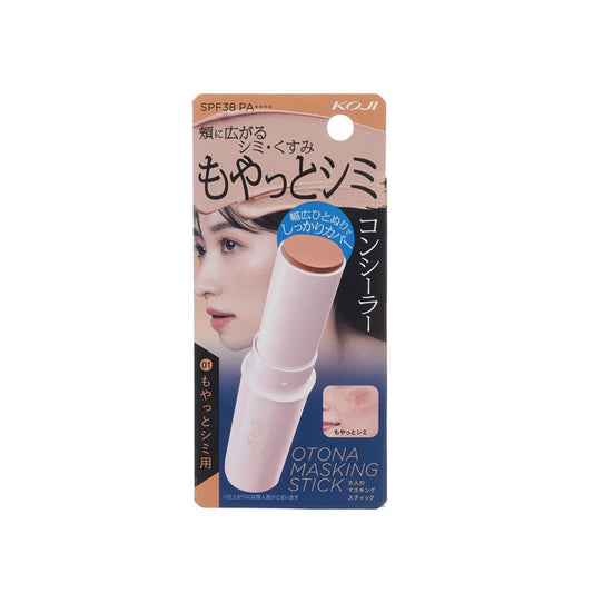 KOJI KOJI OTONA MASKING STICK 01 PEACH (9.8g)