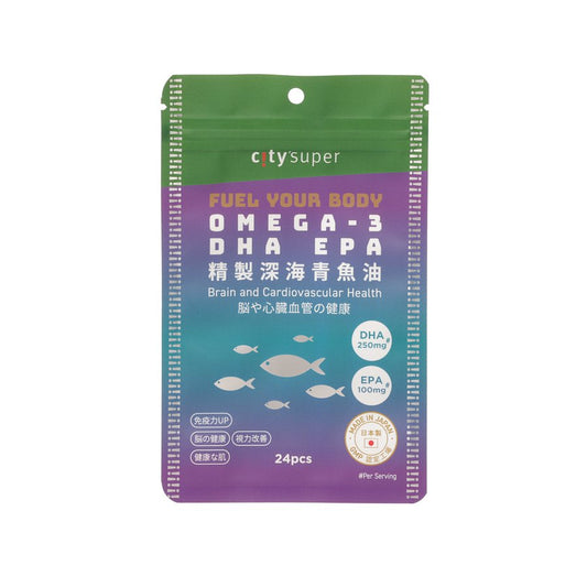 CITYSUPER Omega-3 DHA EPA Health Supplement (24pcs)