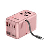 VERBATIM CHARGE 'N' TRAVEL ADAPTER 85W - PINK