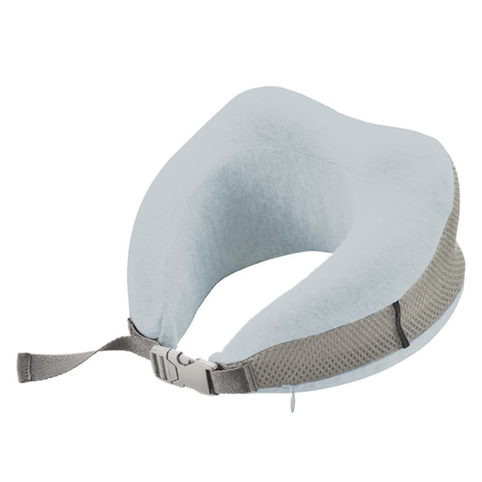 GOWELL Memory Foam Neck Pillow - Light Blue (259g)
