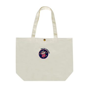 SMALLPLANET F25 Crayon Shin-chan Cotton Lining Tote - Beige  (100g)