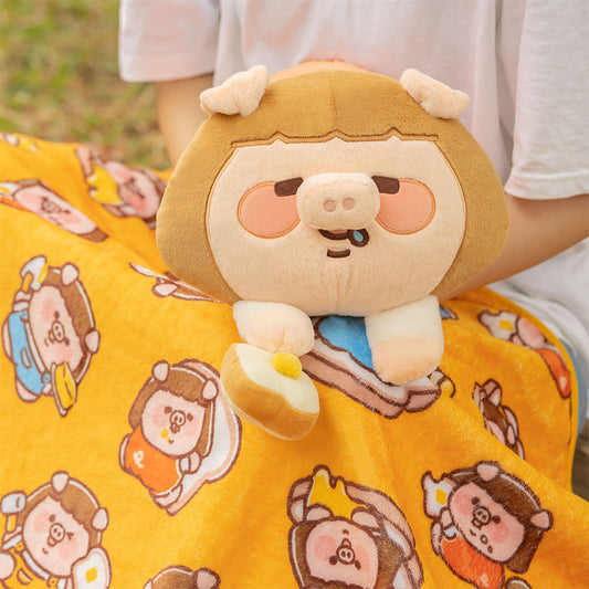 FATTY Plastic Thing Cushion Blanket